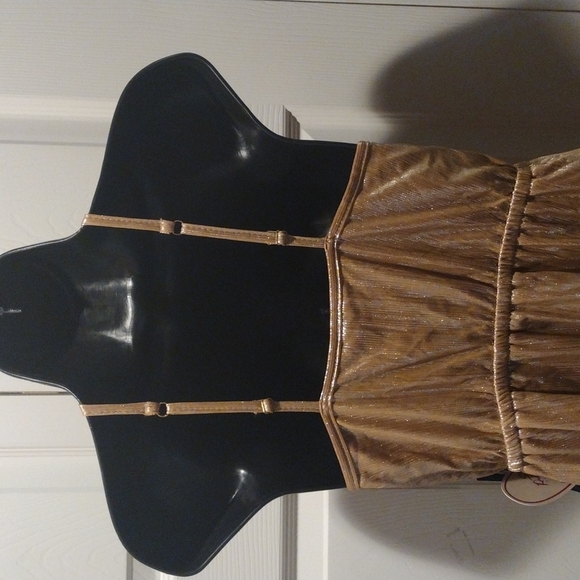 Rue 21 Wild Blue Mini Dress S - Picture 5 of 10